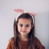 Meri Meri: Velvet Bunny Ears Headband žametna zajčka ušesa