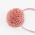 Meri Meri: rozā pompona matu lente