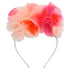 Meri Meri: Розова лента за глава с цветя