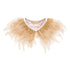 Meri Meri: декоративна яка Pink Feathers