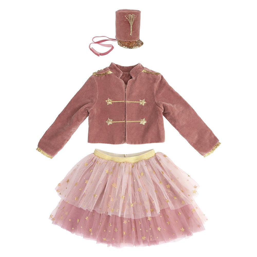 Meri Meri: Nøddeknækkeren Pink Soldier forklædning 3-4 år gammel