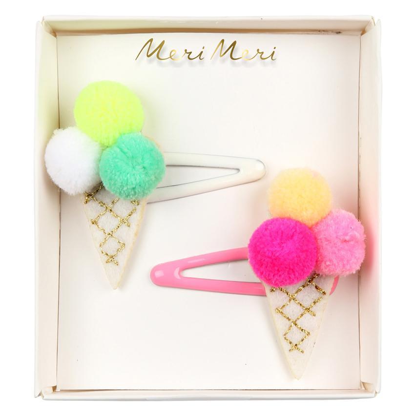 Meri Meri: hair pins Ice cream - Kidealo