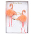Meri meri: klipek pompoms flamingók