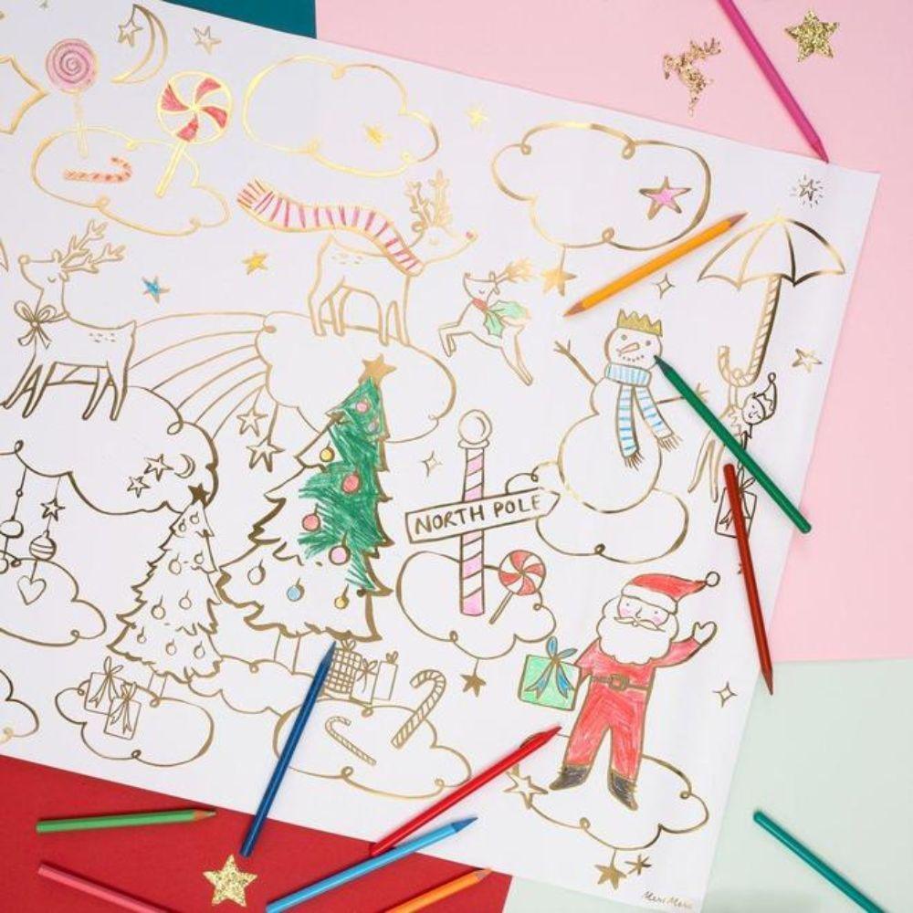 Meri Meri: Christmas Coloring Posters