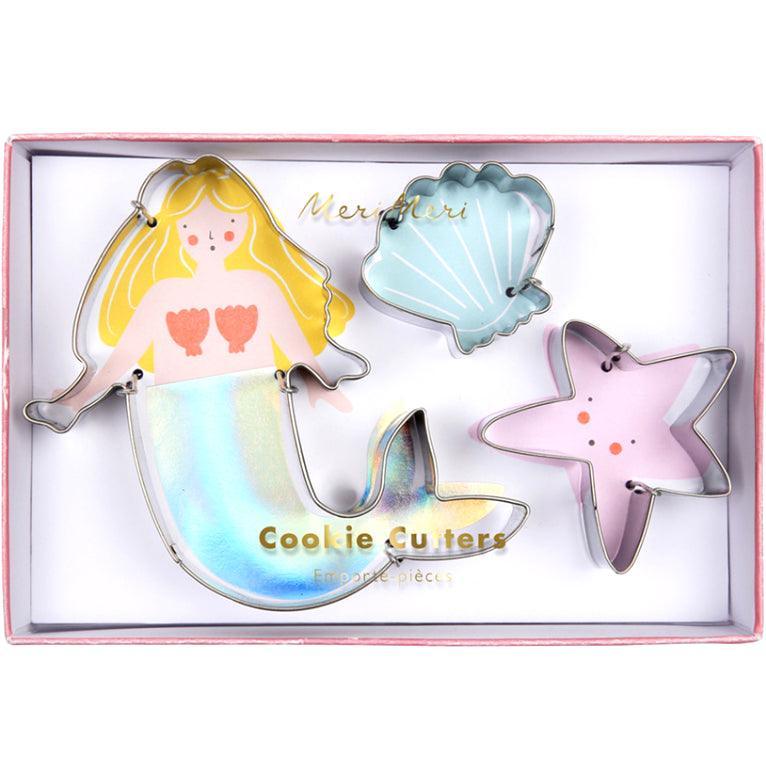 Meri Meri: Mermaid cookie cutters - Kidealo