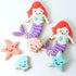 Meri Meri: Mermaid cookie cutters - Kidealo