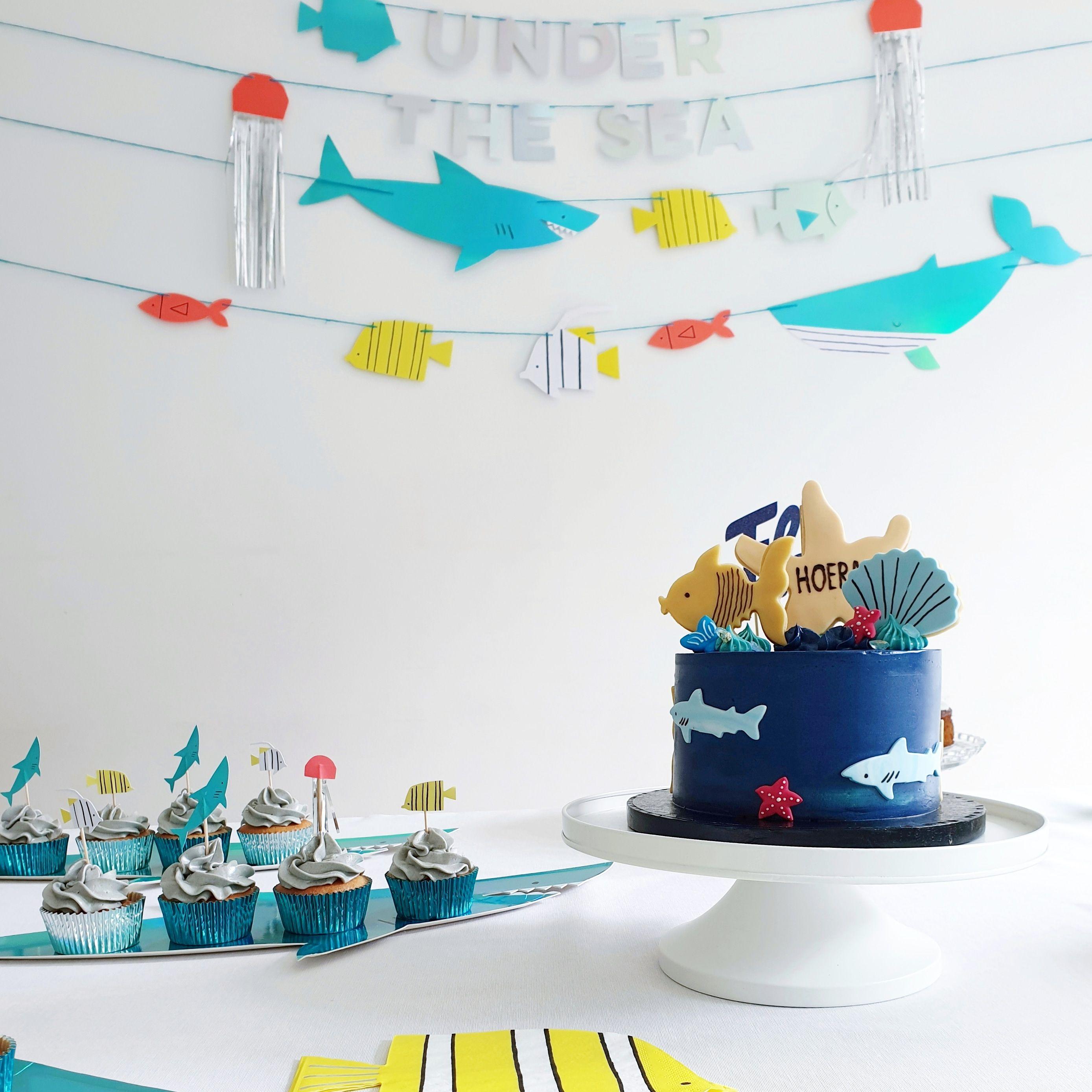 Meri Meri: cupcake sæt ocean Under The Sea