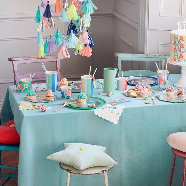 Meri Meri: chandelier colorful Tassels