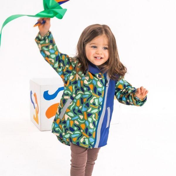 Miapka: Children's patent softshell jacket