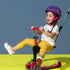 Micro: Children's Helmet Floral Purple V2