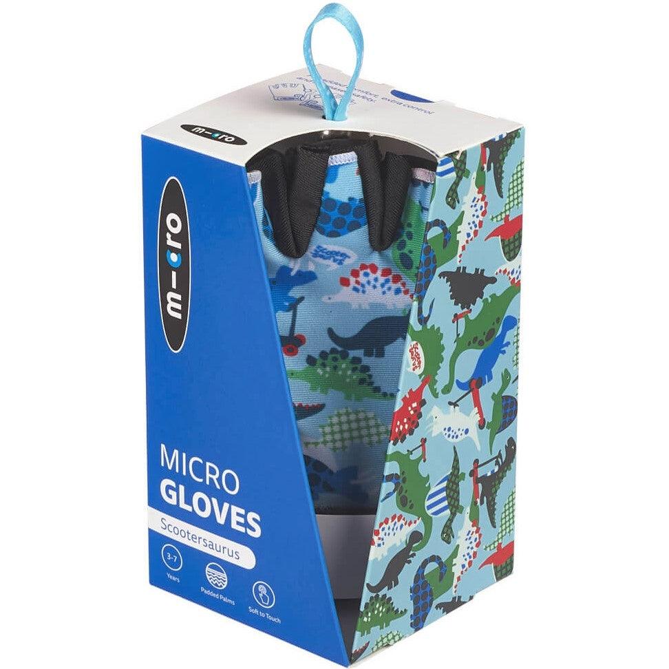 Micro: Scooterosaurus protective gloves for children
