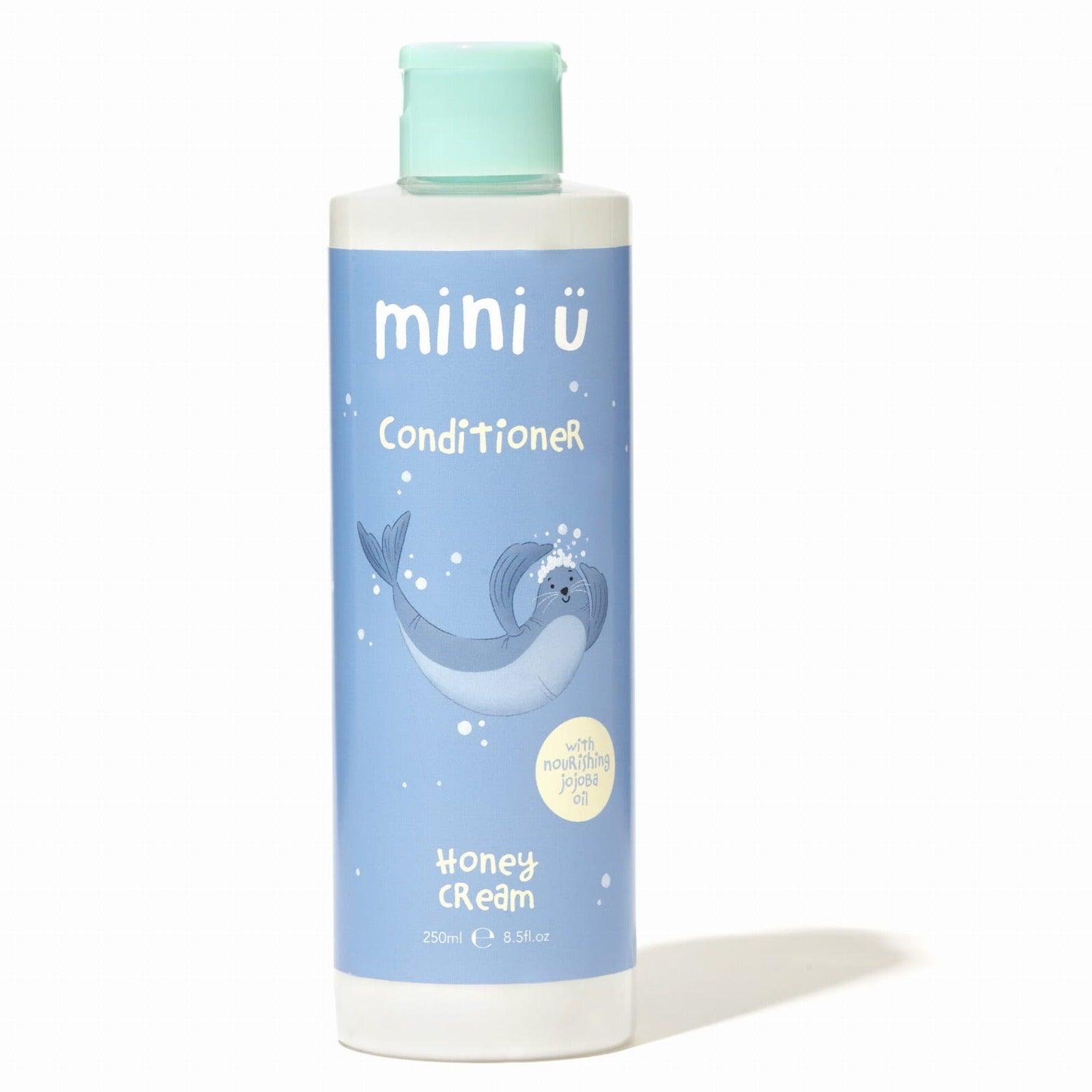 Mini-U: Creme de mel de condicionador de cabelo natural