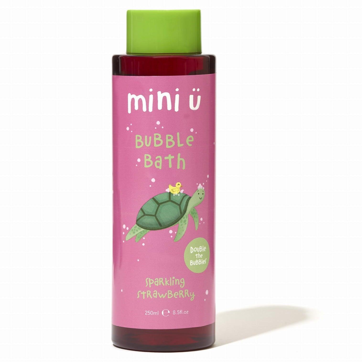 Mini-U: naturligt boblebad Sparkling Strawberry