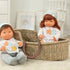 Miniland: Seagrass Moses Basket fir Baby Doll Kuerf