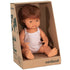 Miniland: Evropská rudovlasá chlapecká panenka 38 cm