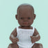 Miniland: Baby girl African doll 32 cm