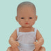 Miniland: tyttövauva nukke aasialainen tyttö 32 cm