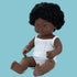 Miniland: Downov sindrom Afrička djevojka lutka 38 cm