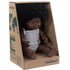 Miniland: Down syndrome African girl doll 38 cm