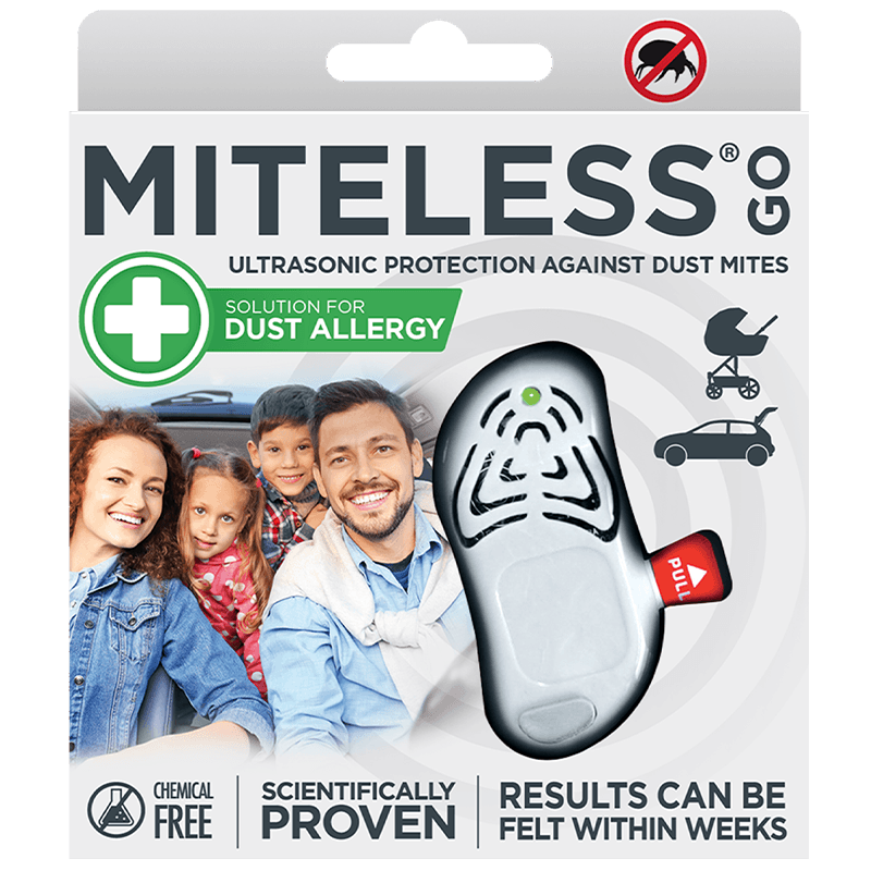 Tickless: portable mite repellent device