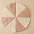 Moi Mili: round patchwork mat