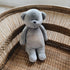 Moonie: Snoozing cuddly toy with light Teddy Silver