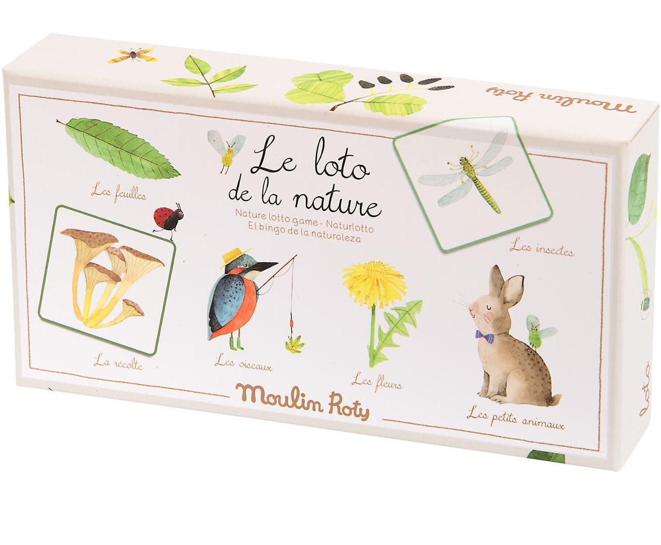 Moulin Roty: Lotto -Spiel Natur