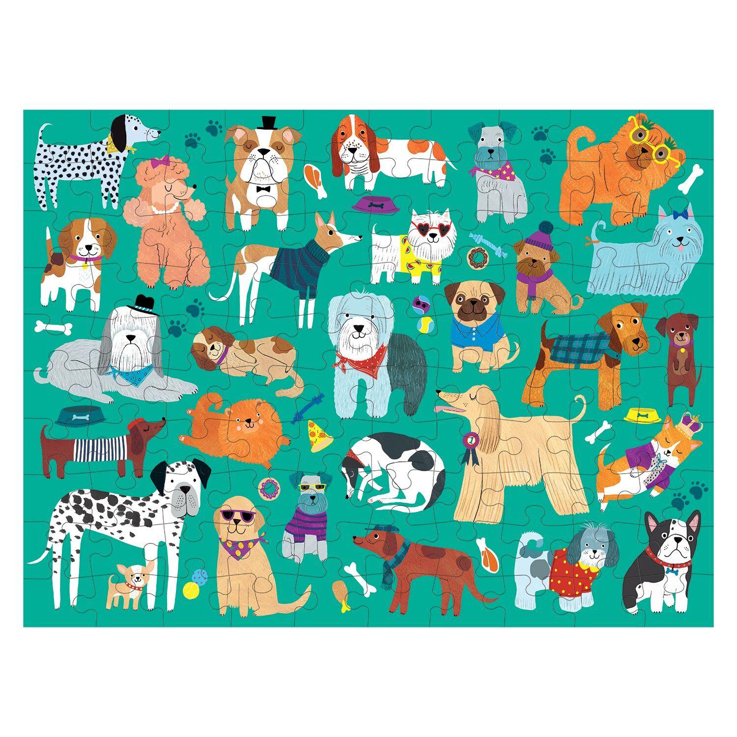 Mudpuppy: double-sided puzzle Dogs and Cats 100 el.