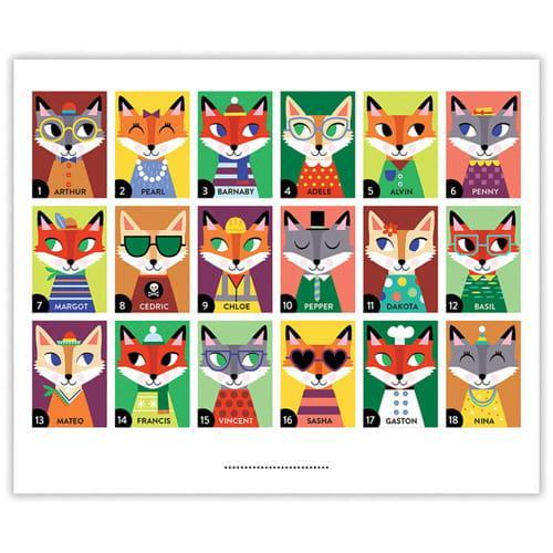 Mudpuppy: Guess who game Owls and foxes Guess Whooo? - Kidealo