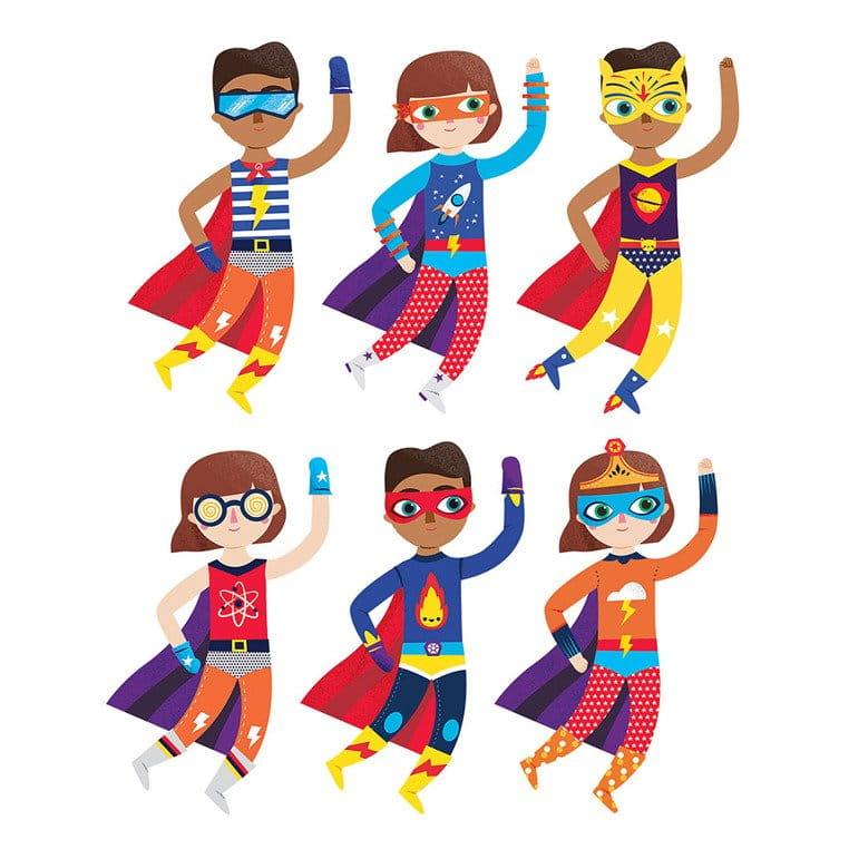 Mudpuppy: magnetické oblékání Super Kids