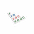 Nienhuis Montessori: väikesed numbkaardid 1-9000 matemaatikakaarti