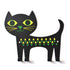 Design OmM: Cat à crochet métallique