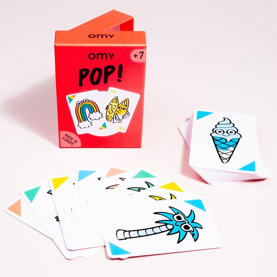 Omy: Popová kartová hra