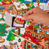 Omy: Advent Calendar Scratch Card med klistermärken julgran
