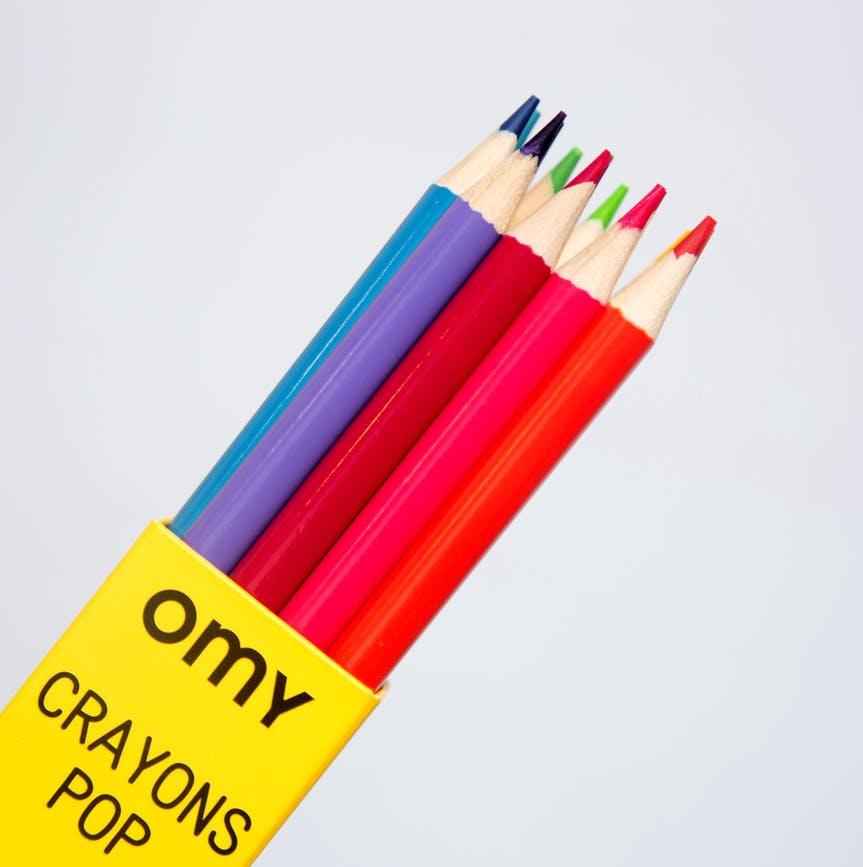 OMY: Crayons Pop neon pencils