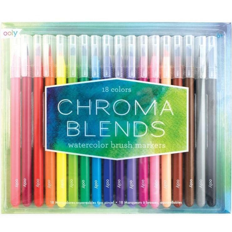 Ooly: Chroma Blends акварелни маркери за четка