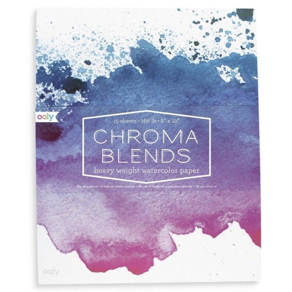 Ooly: Chroma mélange un bloc d'aquarelle