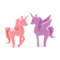 Ooly: unicornio BFF goma de goma
