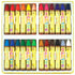 Ooly: Crayons de bougies d'abeilles brillantes 24 couleurs