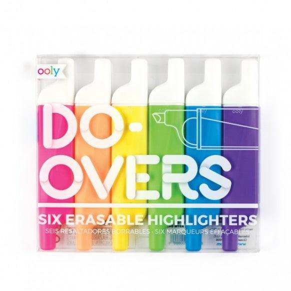Ooly: Do-Overs erasable highlighters - Kidealo