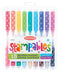 Ooly: scented markers with Stampables stamps