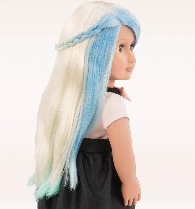 Our Generation: Amya 46 cm hair coloring chalk doll - Kidealo