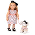 Unsere Generation: Callista Dog Doll 46 cm