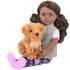 Vores generation: Malia 46 cm dukke med hund