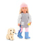 Naša generacija: Meagan 46 cm Doggie lutka