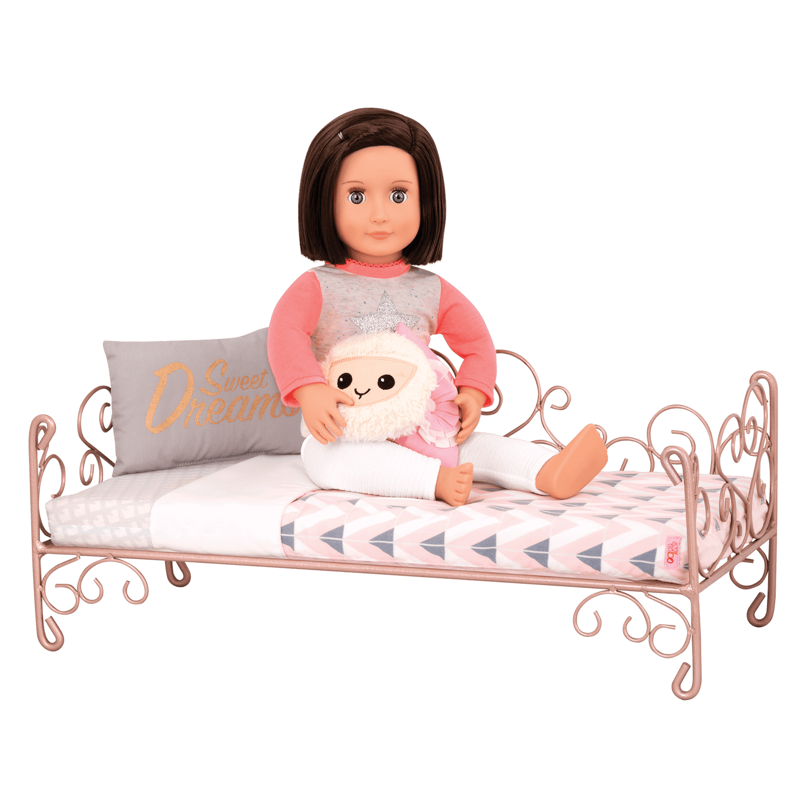 Our Generation: Sweet Dreams Scrollwork Doll Bed