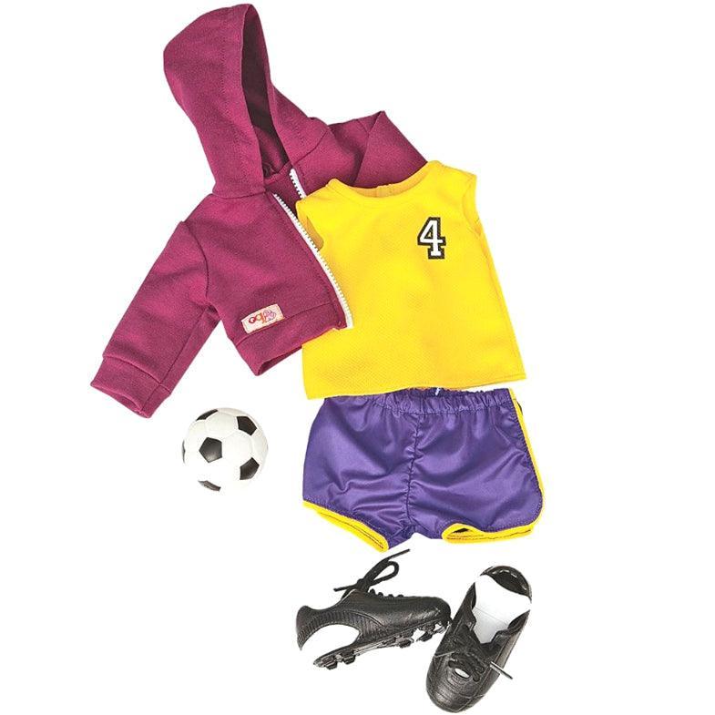Our Generation: Team Player doll soccer outfit - Kidealo