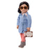 Our Generation: trench coat and suitcase for Business Class doll - Kidealo
