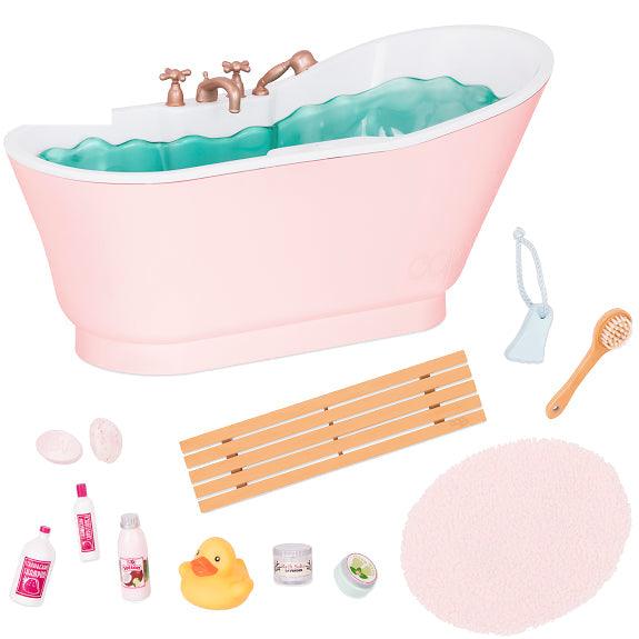 Nossa geração: Bath with Sounds for Doll Bath & Bubbles Set