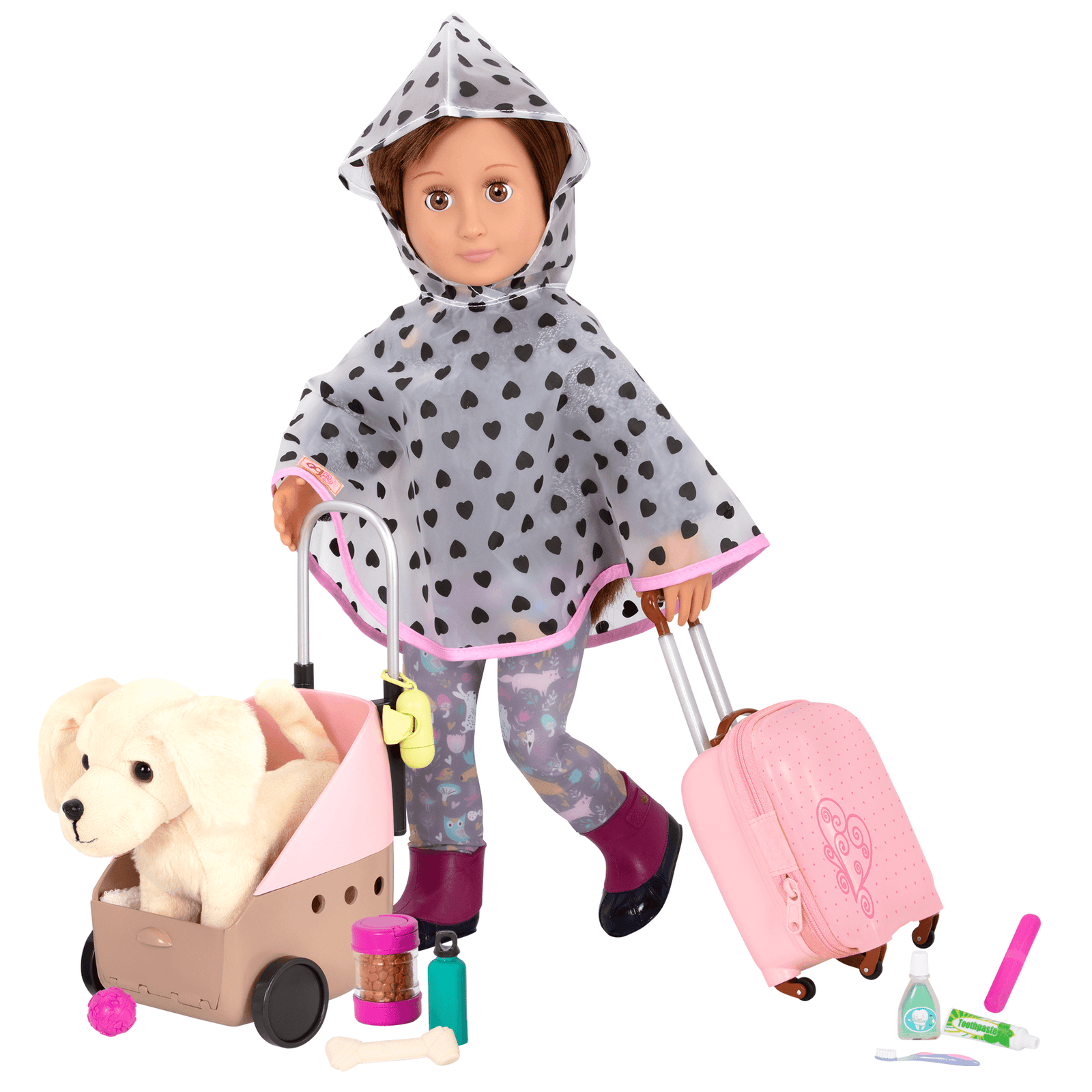 Our Generation: Passenger Pets doll and dog travel set